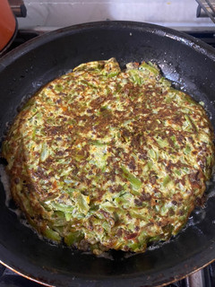 Una foto de Tortilla de porotos verdes 🥗