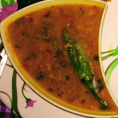 A picture of Tadka dal restaurant style.