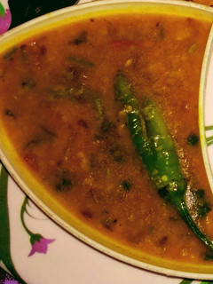 A picture of Tadka dal restaurant style.