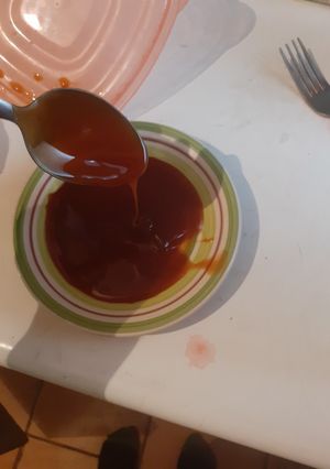 Una foto de Dulce de leche 🥛casero "a partir de leche en polvo"