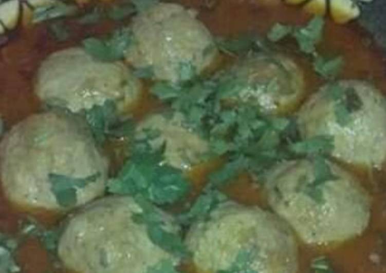 Recipe of Homemade Chicken koftay