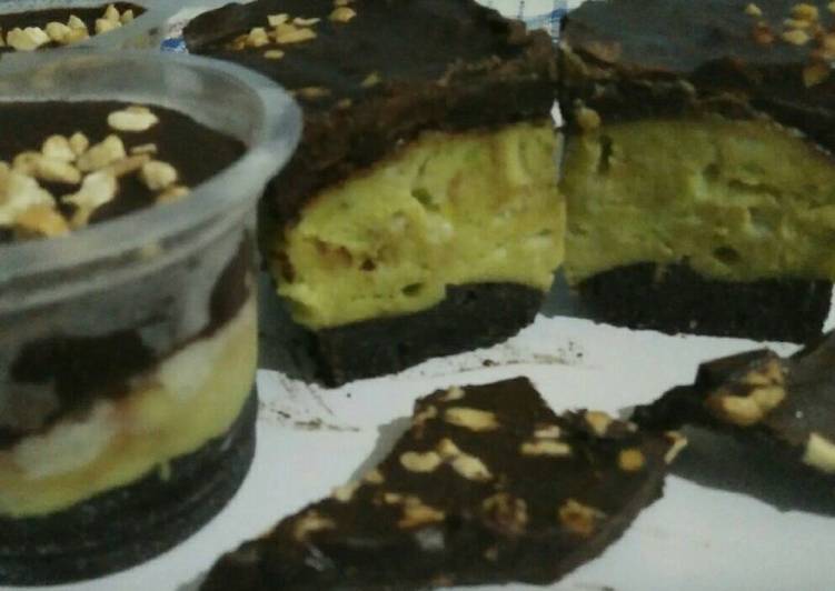 Brownies Alpukat ala mama icha