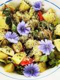 Salade pommes de terre et Pourpier