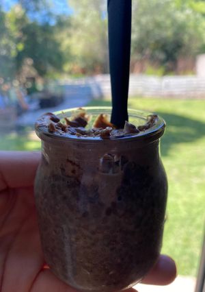 Una foto de Postre saludable de chocolate