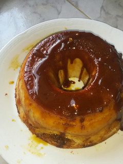 Una foto de Budín de pan