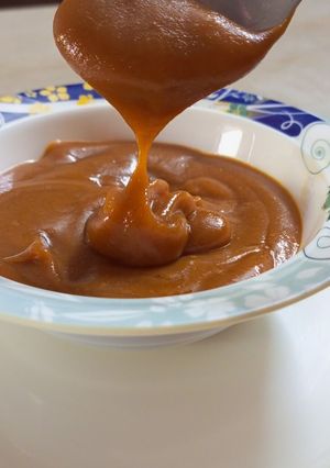 A picture of Homemade Caramel Sauce.