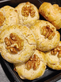 A picture of Chinese Walnut Cookies 核桃酥.