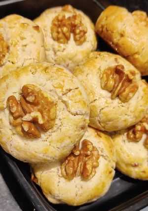 A picture of Chinese Walnut Cookies 核桃酥.
