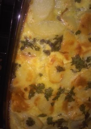 صورة لوصفة غراتان بطاطا بسيطة ولذيذة