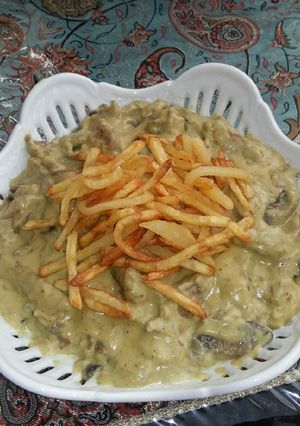 عکسی از دستور بیف استراگانف