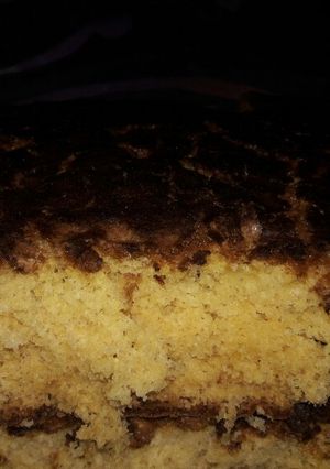 Una foto de Bizcochuelo esponjoso exquisito sin leche