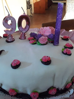 Una foto de Torta para mi tía julia. los 90