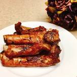 Honey baked pork ribs/ Air Fryer