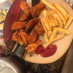 A picture of Hot sauce for meats.