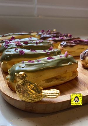 صورة لوصفة الاكلير الفرنسي Eclair