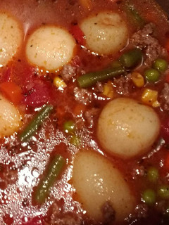 A picture of Easy Hamburger Soup.
