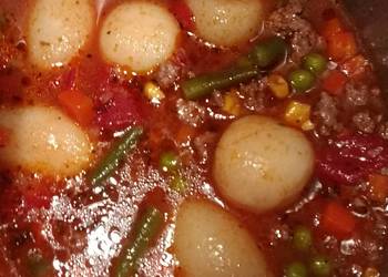 The New Way Cooking Recipe Easy Hamburger Soup Practical Delicious The New Way Cooking Recipe Easy Hamburger Soup Practical Delicious