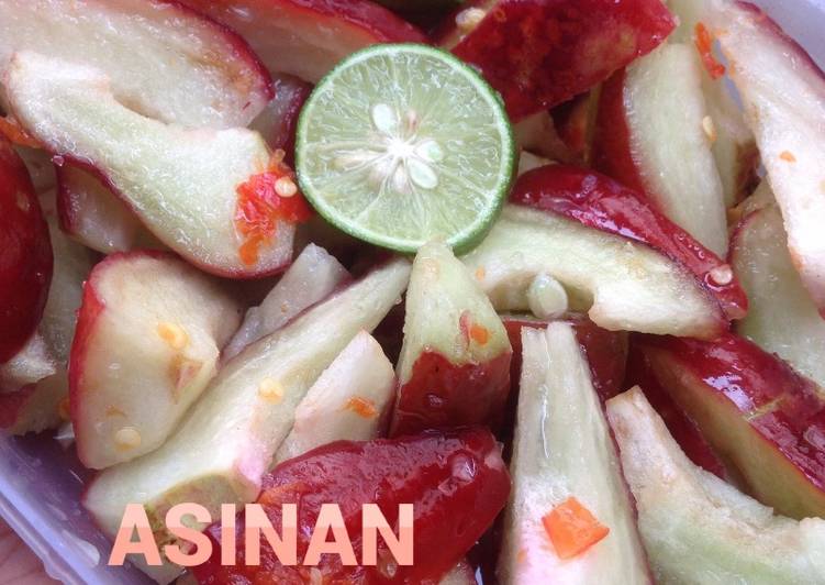 Resep Asinan jambu air yang Bikin Ngiler