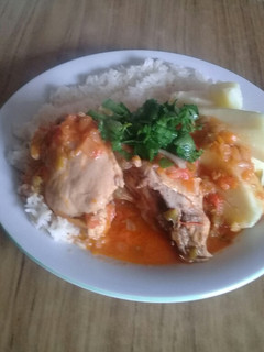Una foto de Picante de pollo a mi manera