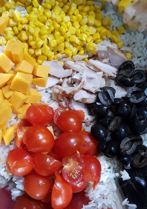 Une photo de Salade riz