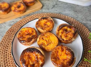 Foto resep Saffron Portuguese Egg Tart