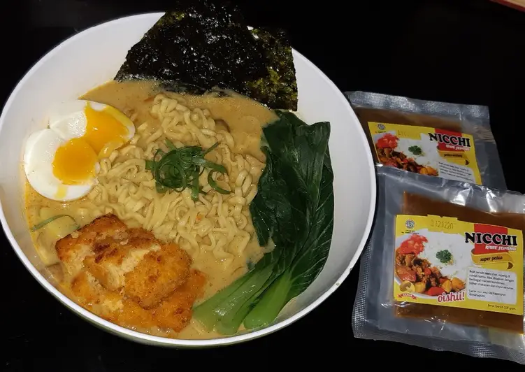 Mudah Cepat Memasak Ramen Kare Nicchi Lezat Mantap