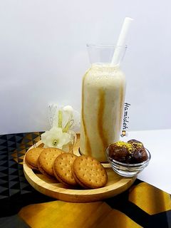 عکسی از دستور شیرموز خرما😋