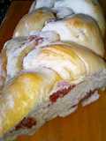 Pan trenzado relleno