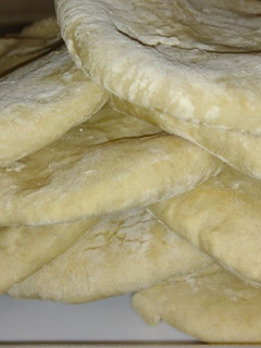 Una foto de Pan pita-pan árabe