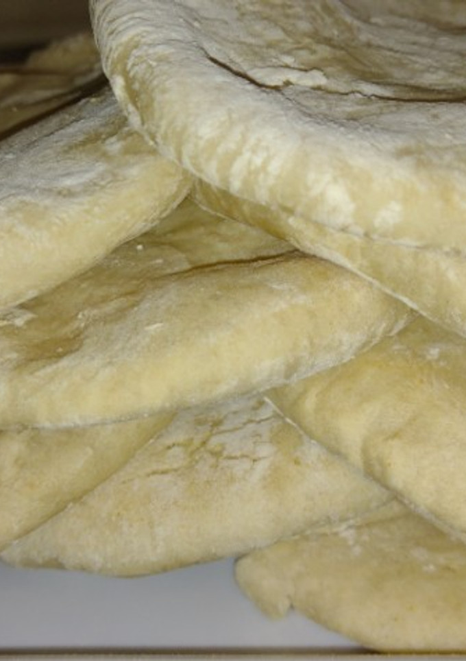 Una foto de Pan pita-pan árabe
