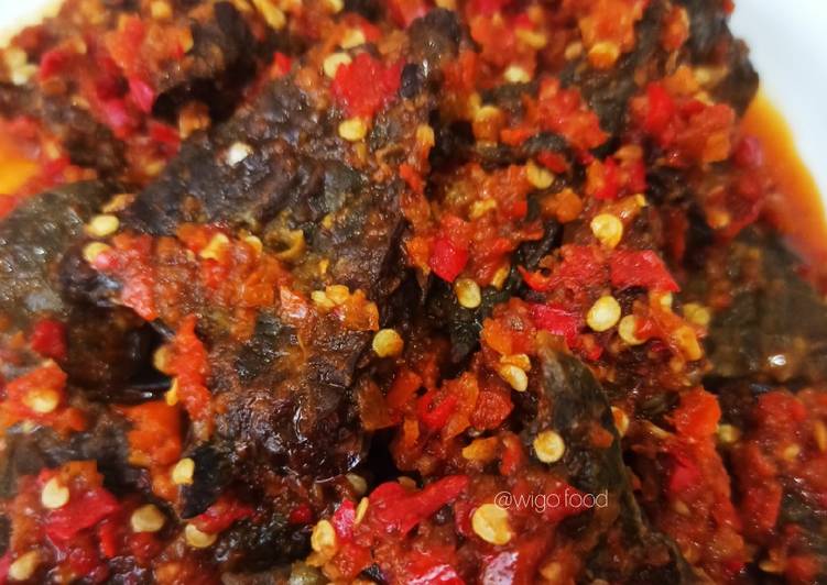 Masakan Unik Paru Sambal Balado Enak Bergizi