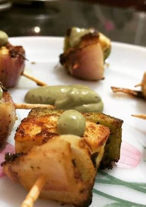 A picture of Instant Paneer Tikka.