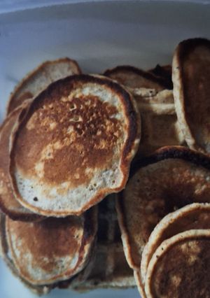 A picture of Waffle and pancake recipe.
