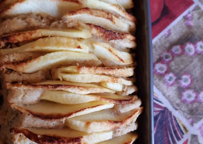 Modo più semplice a Preparare Premiato Plumcake semintegrale di mele (senza uova e burro)