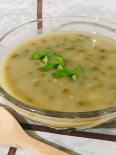 Foto resep Bubur kacang ijo (ricecooker)