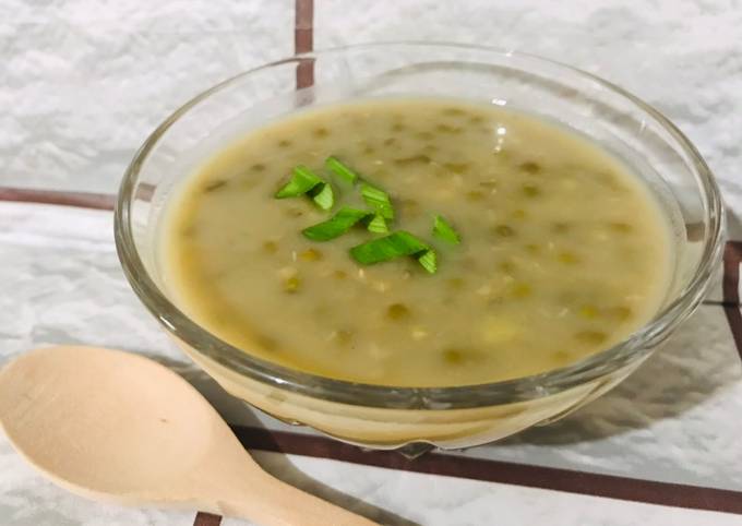 Cara Membuat Bubur kacang ijo (ricecooker) yang Lezat