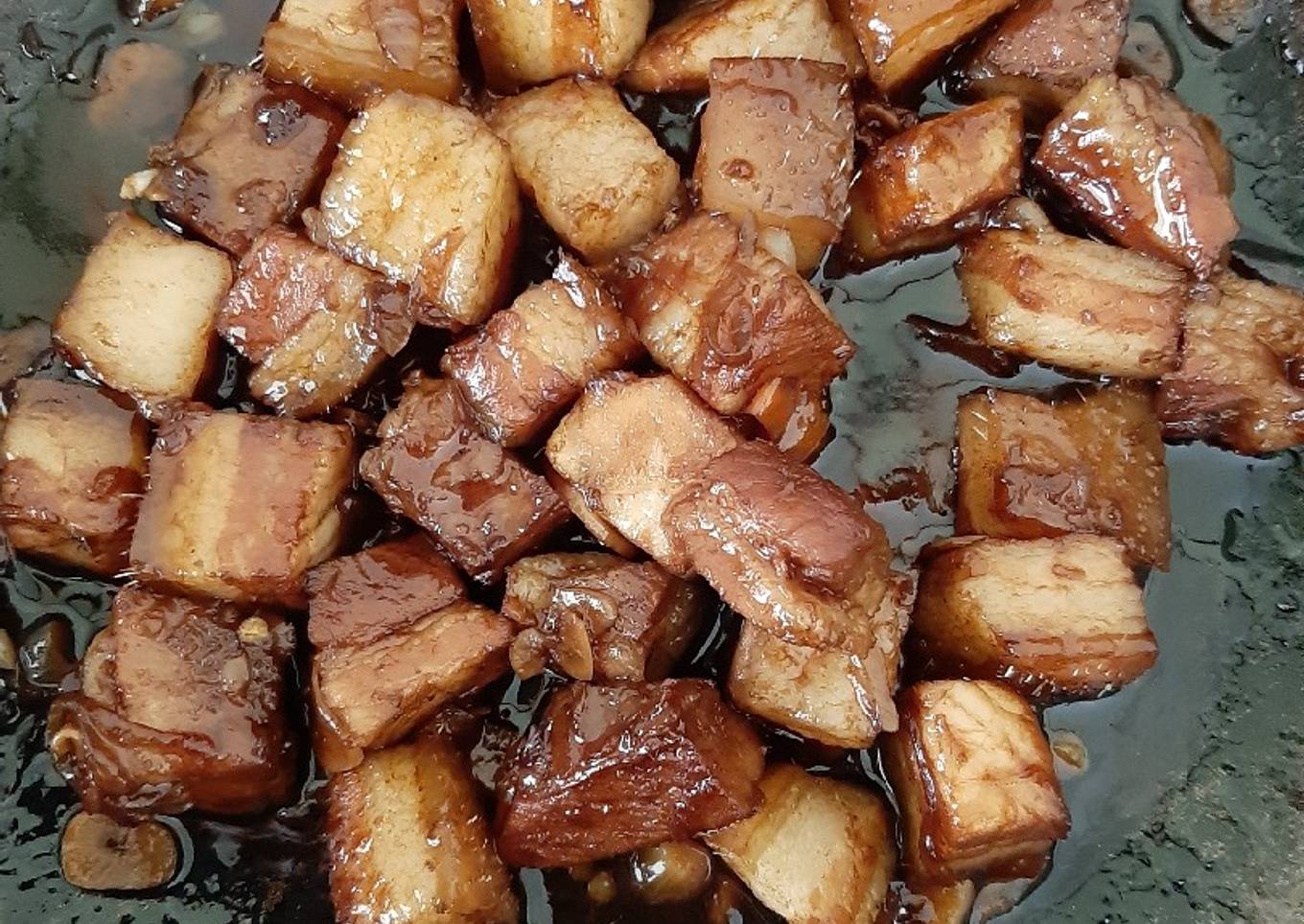 Babi Kecap Simple Enak