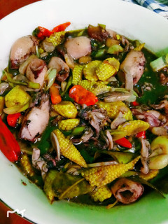 Foto resep Tumis cumi kuah hitam