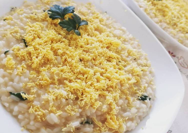 Riso mimosa al limone