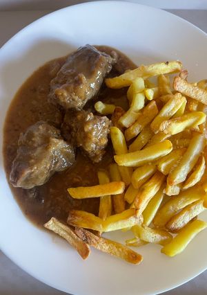 Una foto de Carrillada en salsa