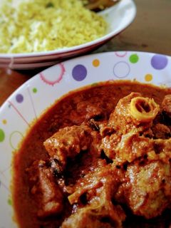 কষা মাংস রেসিপির প্রধান ছবি