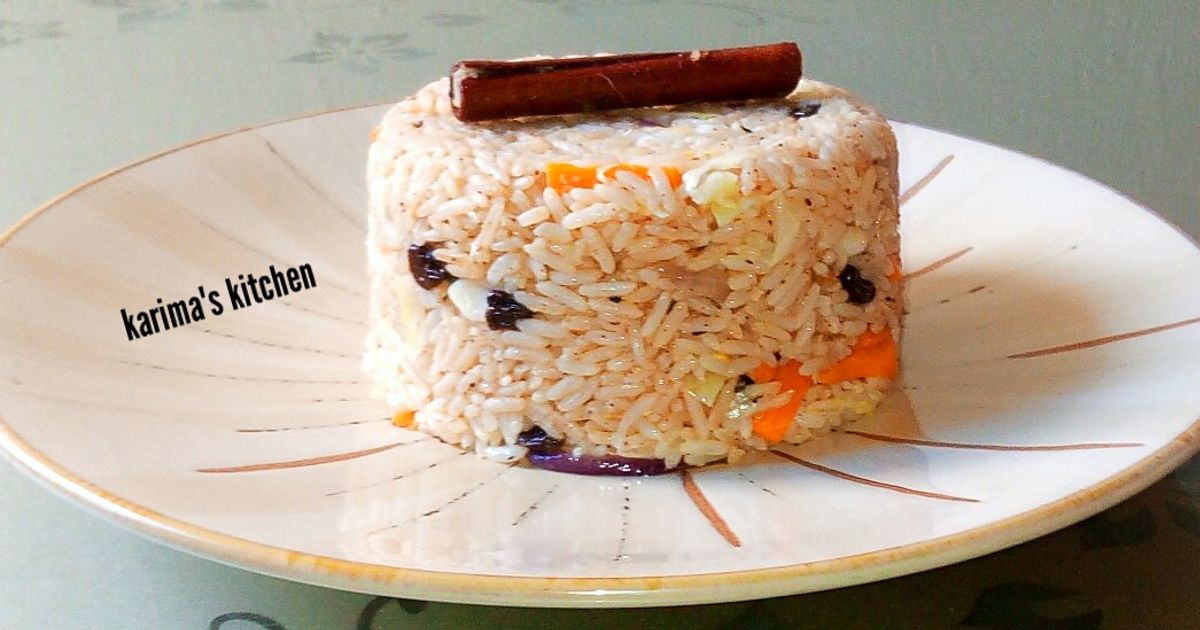 Cinnamon Rice Recipe by karima's Kitchen - Cookpad