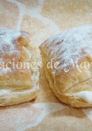 Foto principal de Hojaldre rellenos de nata