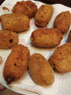 Una foto de Croquetas de Navidad
