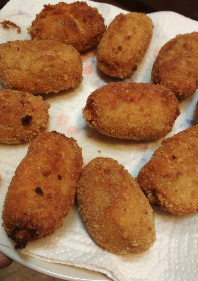 Una foto de Croquetas de Navidad