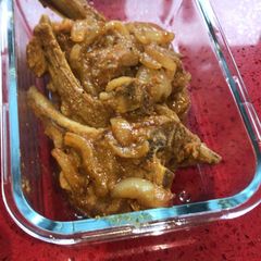 Lamb chops cooked in the instant pot A picture of Lamb chops cooked in the instant pot.