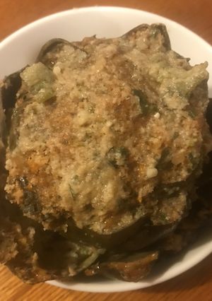 A picture of Stuffed Artichokes.