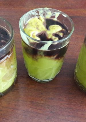 Foto resep Puding alvocado with cokomilk😘😘