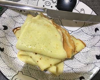 New Recipe Fluffy Crepes Restaurant Style