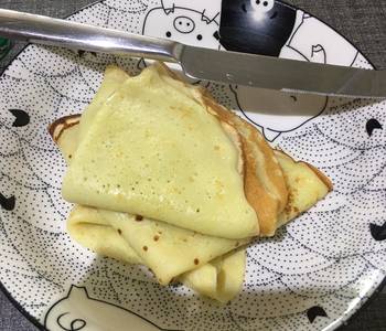 Easy Serving Recipe Fluffy Crepes Savory Delicious